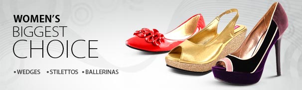  Women's Footwear - Wedges, Stilettos, Ballerinas