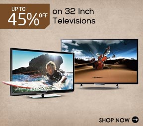 Up to 45% Off on Televisions