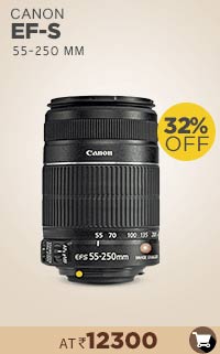 Canon -EF-S 55-250 mm f/4-5.6 IS II Lens