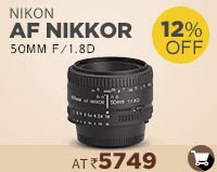 Nikon AF Nikkor 50mm f/1.8D Lens