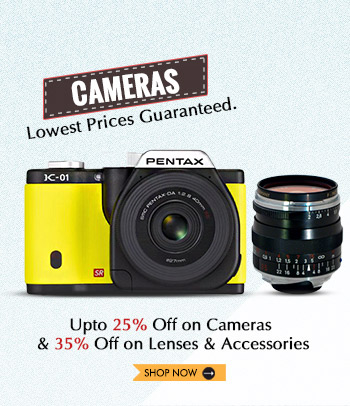 Cameras (upto 25% off)