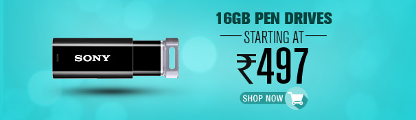 16GB Pen Drives Starting @ 497