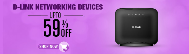 D-Link Networking Devices: Upto 59% Off