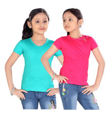 Girl's Tees Pack of 2