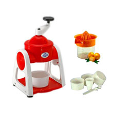 Action Food Grade Plastic Juicer & Extractor Slush Maker With Orange Juicer