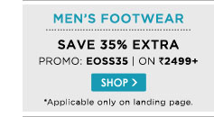  Men's Footwear