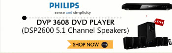  Philips: DVD & 501 Speakers