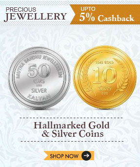 Jewellery (upto 5% Cashback)