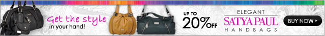 Up to 20% off - Satya Paul Handbags