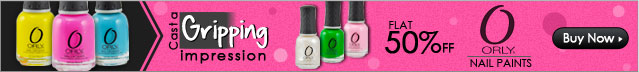 Flat 50% off - Orly Nailpaints