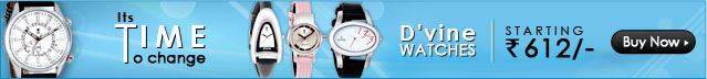 D'vine Watches - Starting Rs 612/-