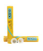 Kason KS10 Badminton Feather Shuttlecock (Pack of 12)