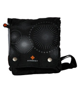 Ambest Black Printed Travel Pouch