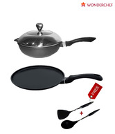 Wonderchef Essenza Inducta Cookware Set With Free Gift