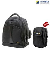 Travel Blue 13.3 inch Laptop Backpack With Free Camera Pouch