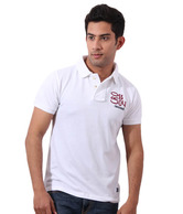 Crosscreek White Cross 04 Polo T-Shirt