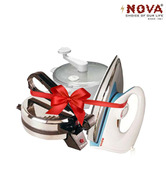 Nova Roti Maker N124 + Nova atta maker + Nova iron 108 (COMBO)