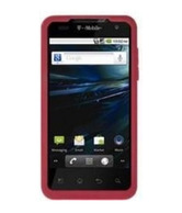 Amzer Silicone Skin Jelly Case-Maroon Red For Lg Optimus 2X P990