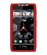 Amzer Silicone Skin Jelly Case - Red For Motorola RAZR XT910