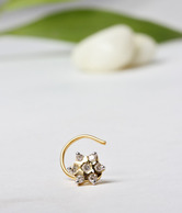 AG 7 Stone Twinkle Nose Ring