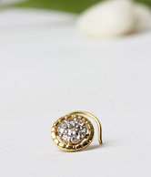 AG 9 Stone Nose Ring