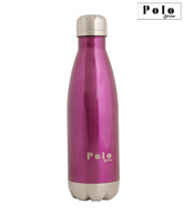 Polo Aqua Stainless Steel Pink Vacuum Flask 350Ml
