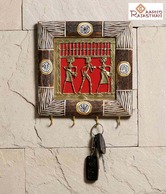 Aapno Rajasthan Ethnic Frame with Dhokra Work & Warli Paint