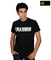 A For F Black Virgin T- Shirt