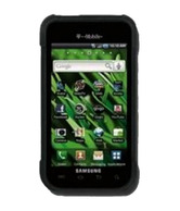 Amzer Silicone Skin Jelly Case - Black for Samsung Galaxy S I9000