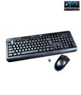 Ambrane KB-W1 Wireless Keyboard-Mouse Combo