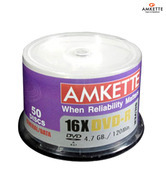 Amkette Pro DVD-R 4.7 GB 16x 50 Cake Box