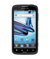 Amzer Silicone Skin Jelly Case - Black for Motorola ATRIX 2 MB865