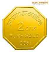 Anantamudra 2g 24 kt BIS Hallmarked Ganesha Gold Coin In 995 Purity