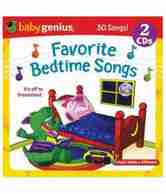 Baby Genius Favourite Bedtime Songs 2 CD pack