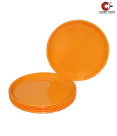 Crown Craft Orange Set Of Full Plates