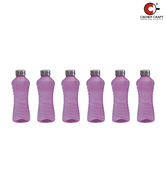 Crown Craft Imperial Purple Pet Bottle Set