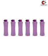 Crown Craft Moody Peppy Purple Pet Bottle Set