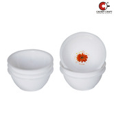 Crown Craft White Serving Bowl Set