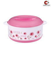 Crown Craft Pink & White Casserole Vista