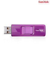 SanDisk Cruzer Retail 8GB Pen Drive (Purple)