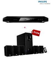 Philips DVP 3608 DVD Player with Philips DSP2600 5.1 Channel Speakers