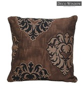 Deco Window Dark Brown Printed Cushions