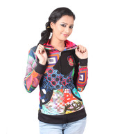 Desigual Multicolor Reversible Jacket