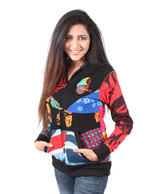 Desigual Multicolor Reversible Jacket