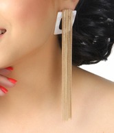 Bansri Beyonce Golden Earrings