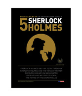 Sherlock Holmes Box Set of 5 Movies (English) [DVD]