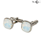 Favola Elegant White Cufflinks
