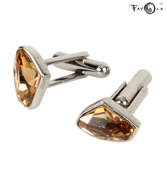 Favola Topaz Brown Cufflinks