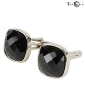 Favola Elegant Black Cufflinks