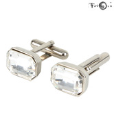 Favola Dainty Crystal Cufflinks